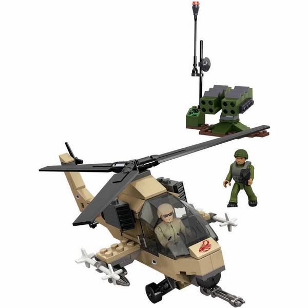 Продукт Mega Bloks - Военен хеликоптер - Конструктор - 0 - BG Hlapeta